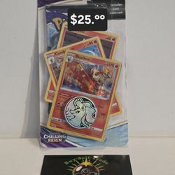 Pokemon Cards Chiling Reign Single Pack Blister 