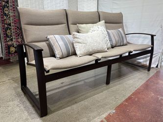 TROPITONE Kor Padded Sling Patio Sofa
