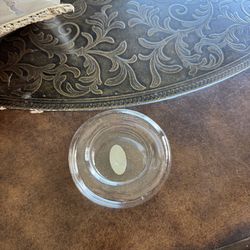 Hand Blown Glass Floating Candle Holder for Tea Light