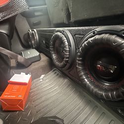 4 8inch db drive subs 1500 watts each need sold asp