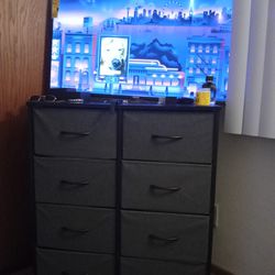 Long Dresser And Medium Size Flat screen 