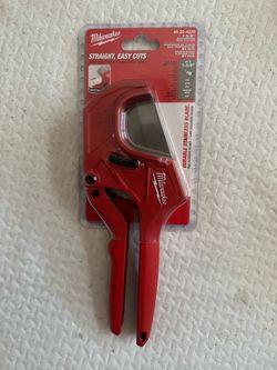 Milwaukee 1-5/8 in. Ratcheting PVC and Tubing Cutter