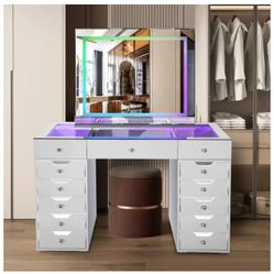 New Vanity Hermoso Con LED  Y Bluetooth 