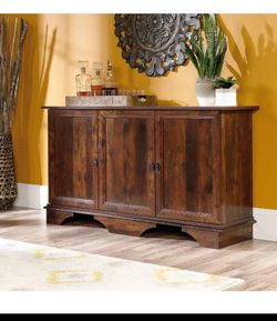 Storage Cabinet, Curado Cherry finish, (In Box)