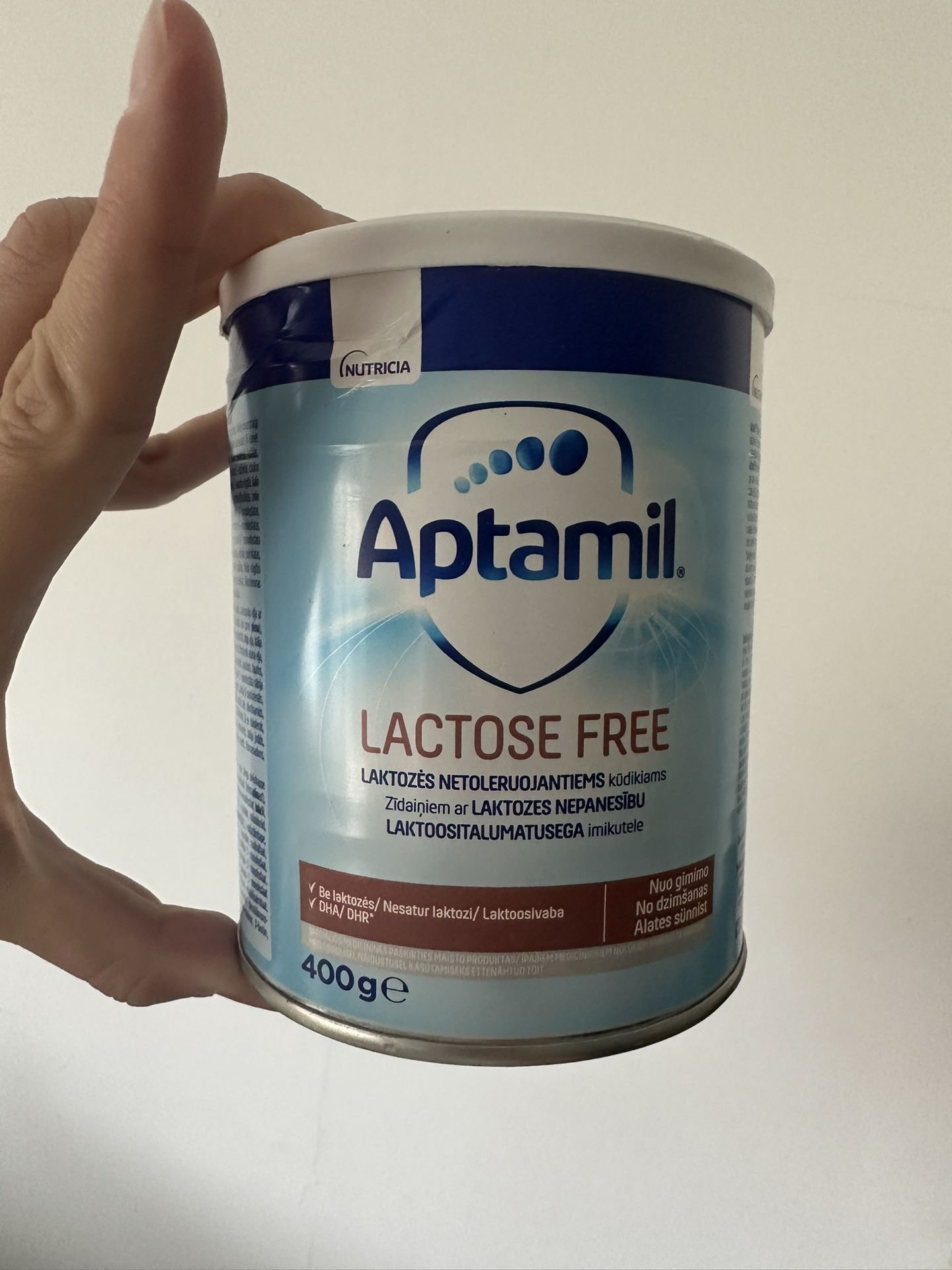 Aptamil Lactose Free From Birth (400g) 1 Can/$15