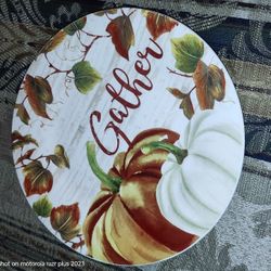 FESTIVE "Gather" Kitchen Plate 