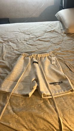 Essentials light oat shorts size xxs but fits like xs.
