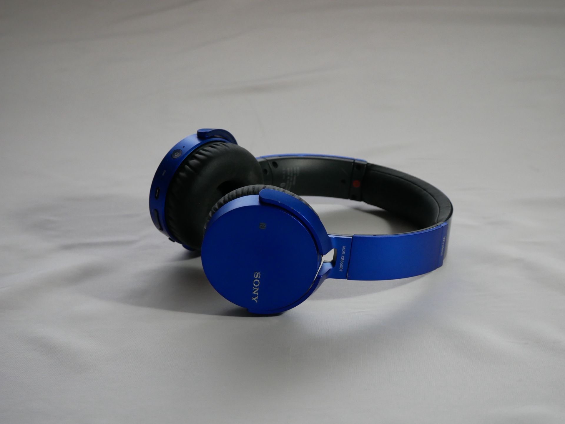 Sony WH-CH500 wireless Bluetooth headphones in blue