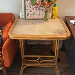 Rattan Table