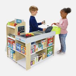 New In Box Grocery Supermarket Toy With Accessories 