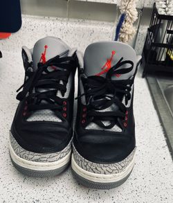 🏀 Air Jordan 3 Retro “Black Cement” DN3707-010– Size 9.5