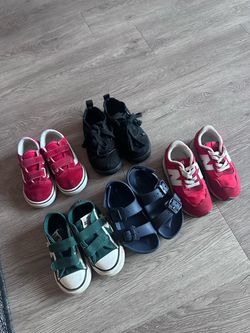 5 pairs of shoes