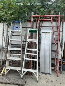 Scaffolding and ladders