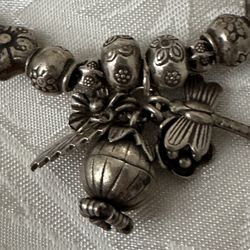 Vintage Sterling Silver Bracelet 