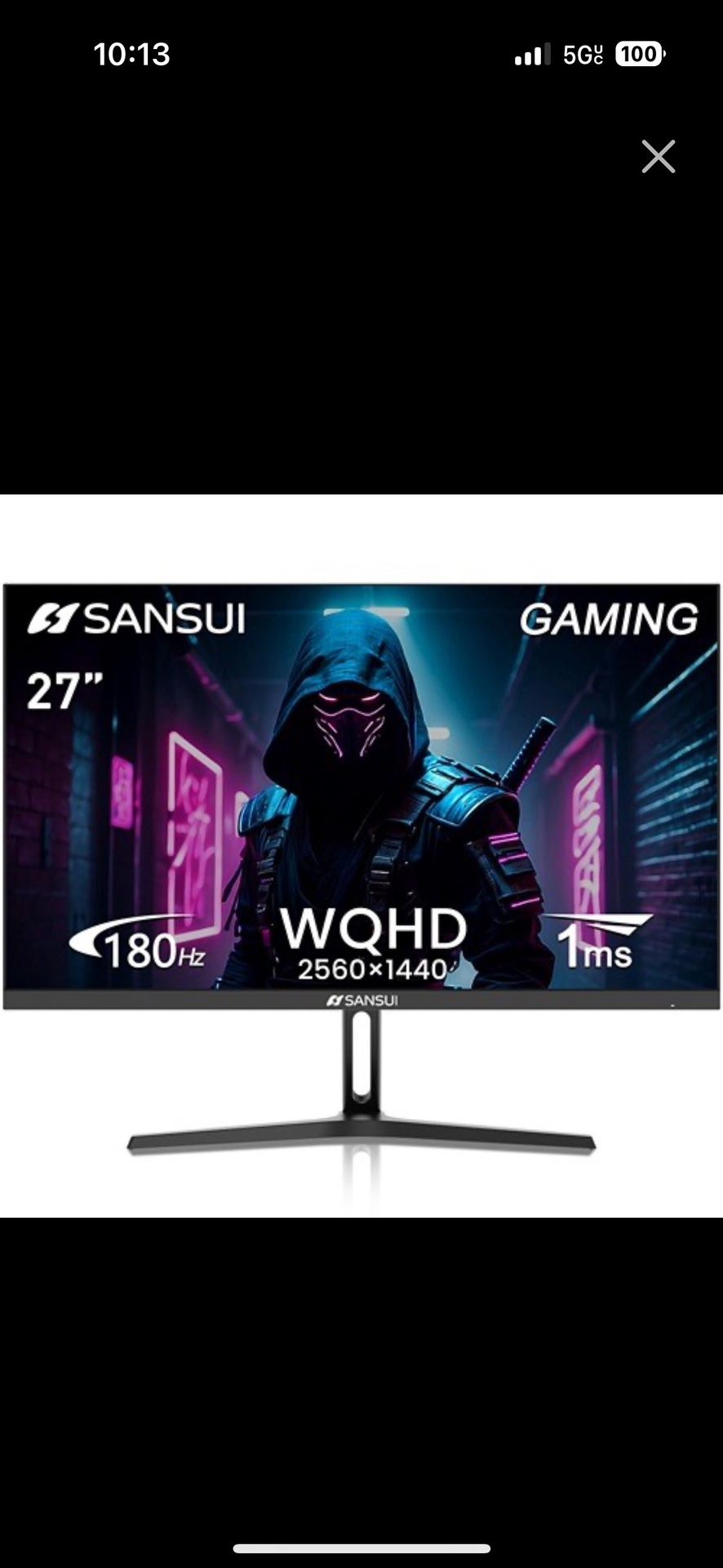 SANSUI Gaming Monitor