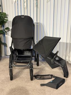 UPPAbaby Vista Jake Stroller with V3 Bassinet Bundle - Excellent Condition