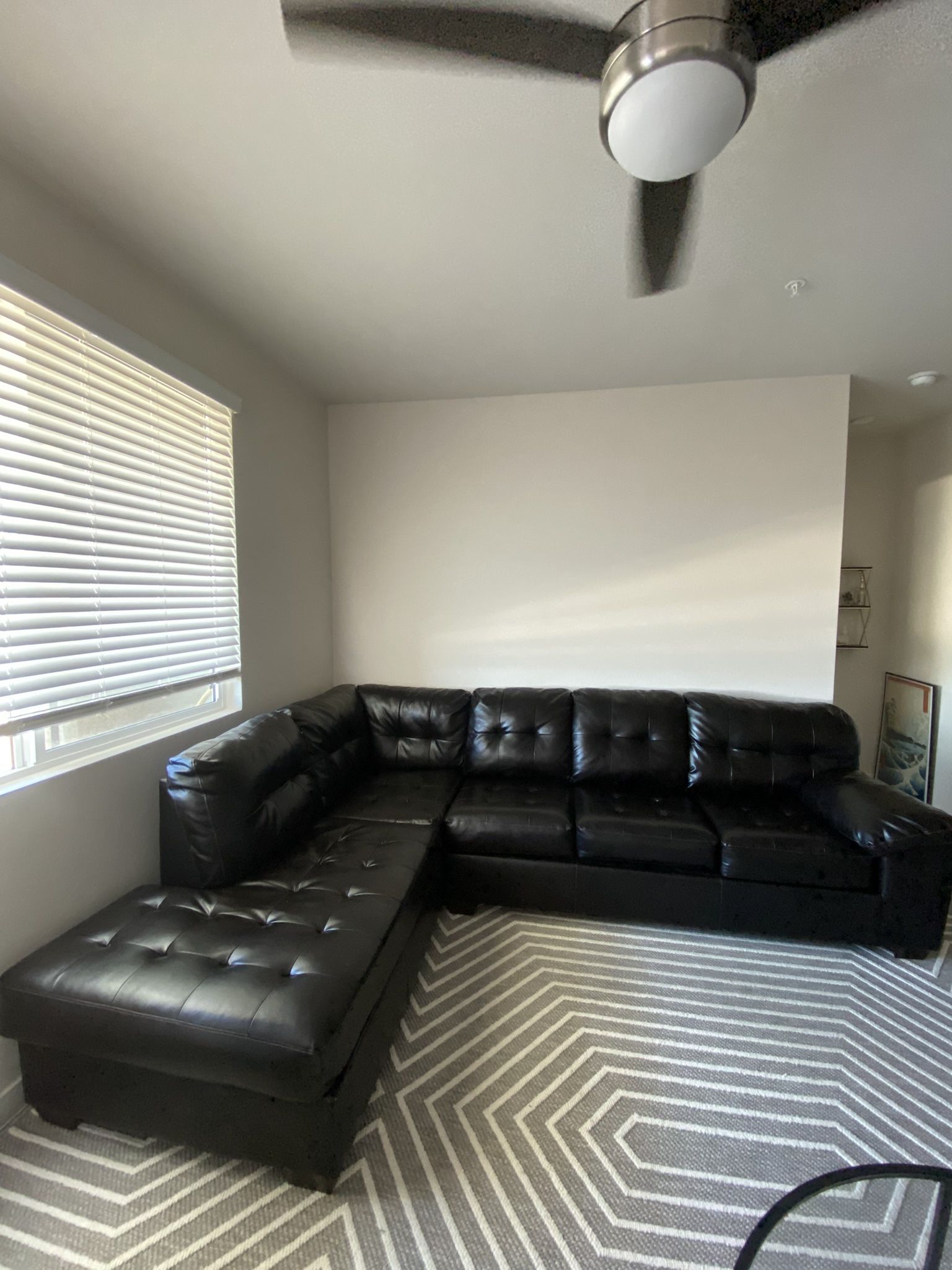 Leather Sectional Couch 