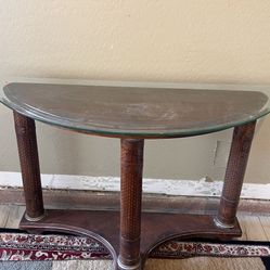 Coffee Table With Side Table And Console 