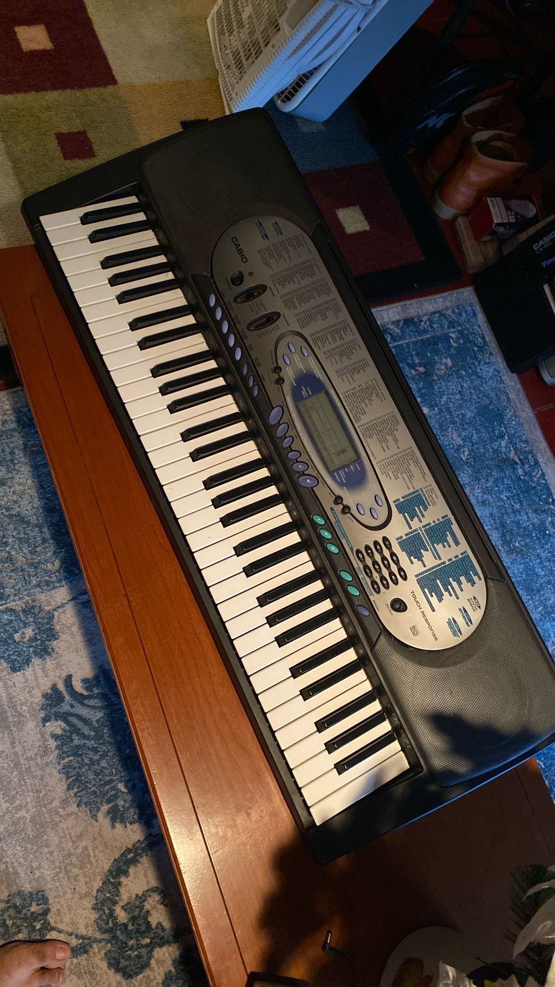 Casio CTK-571 61-Note Touch-Sensitive Portable Electronic Keyboard