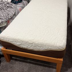 Twin Mattress And Bed Frame 