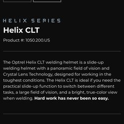 Welding helmet ( OPTREL HELIX CLT)