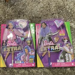 Lot Of (2) Barbie Doll Extra