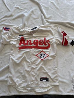 Los Angeles Angels Mike Trout Nike Cream City Connect Limited Player Jersey
