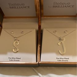 WOMENS NECKLACES  LETTERS  L, M, S, J  $15 Each