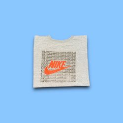 Vintage nike supreme basketball hoops embroidered tank top grey men’s 2XL 