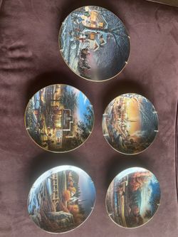 Terry Redlin decorative plates
