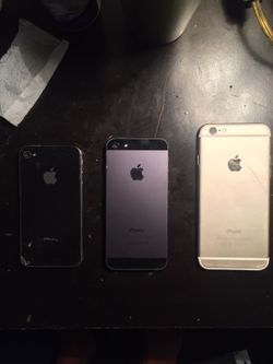 iPhones for sale (Parts Only Optional)