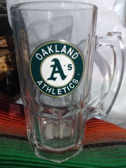 Brand New A's Beer Mug.