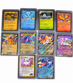 Pokémon Trading Cards Lot of 10