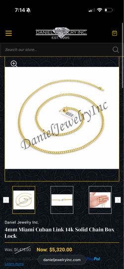 Miami Cuban Link Set