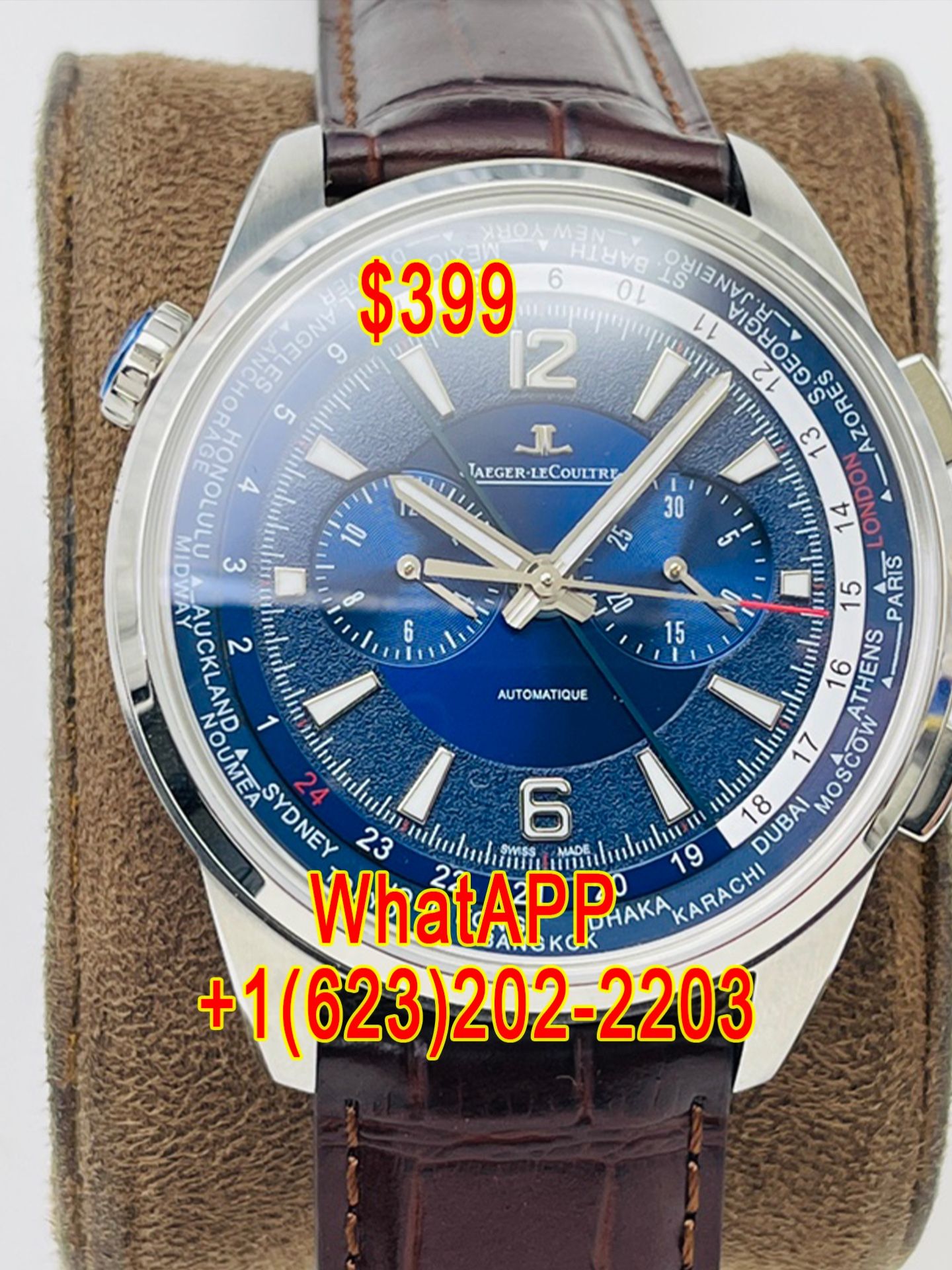 LeCoultre Polaris Blue Men's Watch - Q905T480