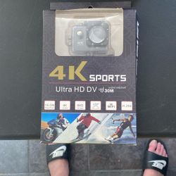 4k Sports Ultra HD Water Resistant Camera