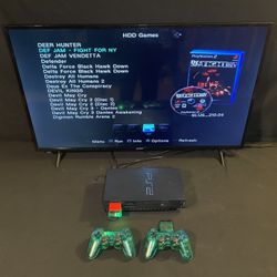 Playstation 2 Ps2 4TB Drive Hdmi With Accessories