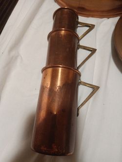 Brass measuring cups