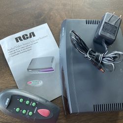 RCA Audio Video Source Switch Box