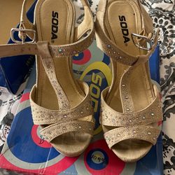 Zapato Alto En Buenas Condiciones #61/2