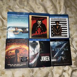 Blu-Ray Movie Lot