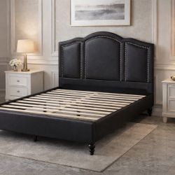 Black Full Size Bed Frame 