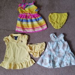 Girls dresses 12 months