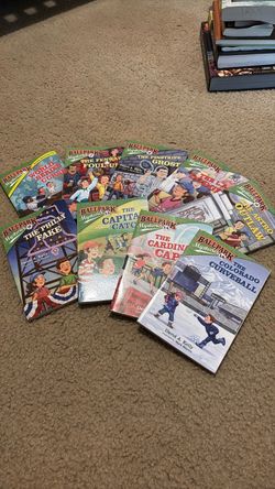 Ballpark Mysteries Book Series Lot