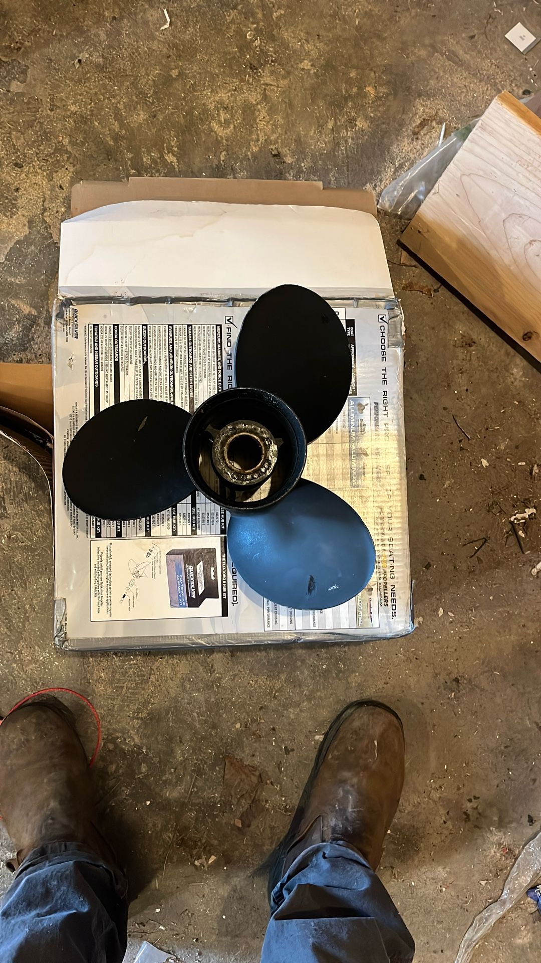 Slightly Used Quicksilver Prop