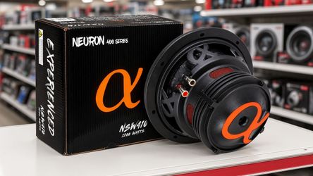 1200 Watts 10" Dual Voice Coil Subwoofer Alphasonik NSW410 Neuron Series