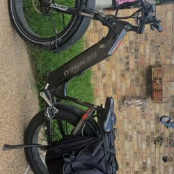 DENAGO Fat Tire 2 Step-Thru eBike – New Battery, Custom Seat, Great Co - $1,300 (Arlington)