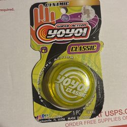 Yo-yo Classic Yellow New