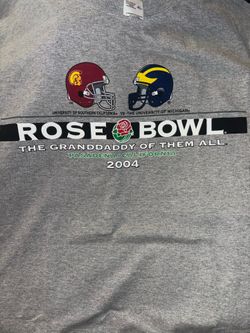 Vintage 2004 Rose Bowl Shirt Size XL