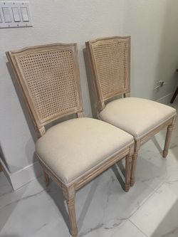 2 Beautiful brand new side chairs